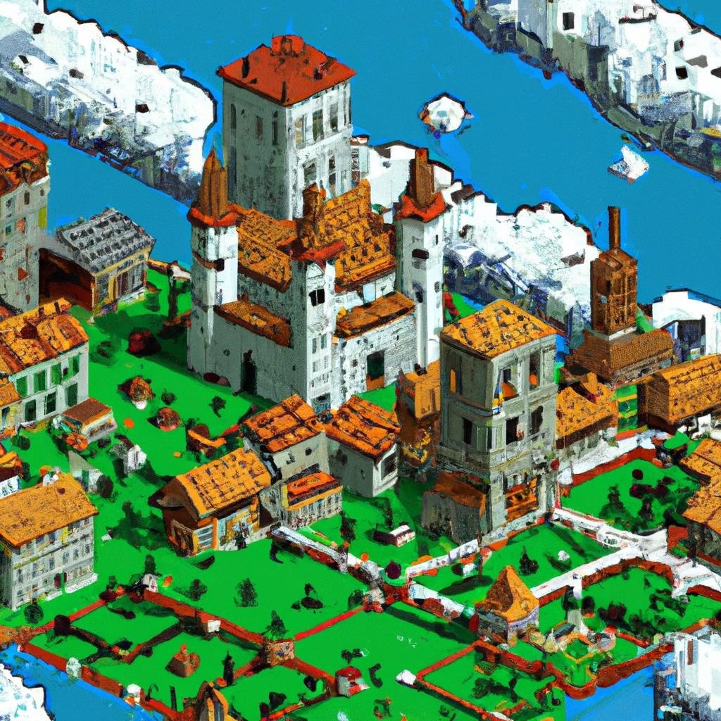 Создание средневекового города в Minecraft: советы и рекомендации