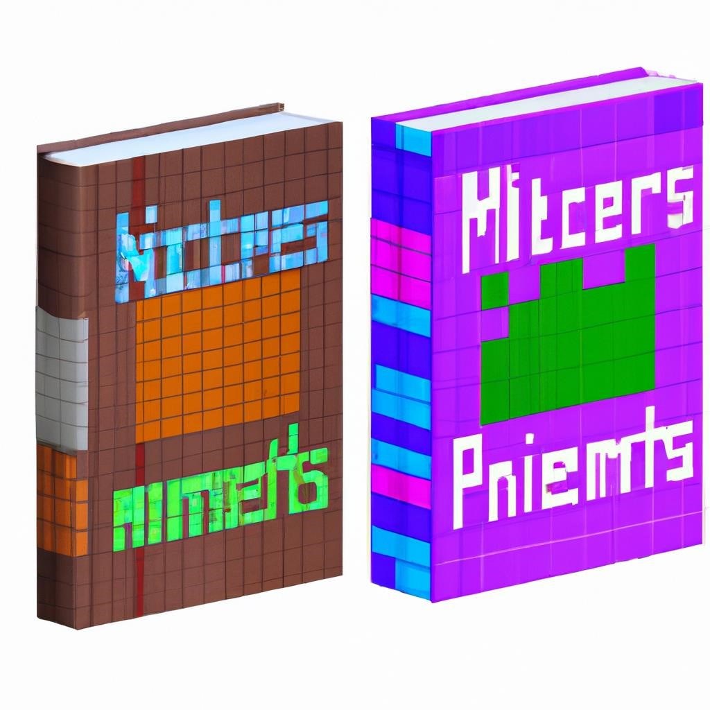 Зачарованные книги в Minecraft